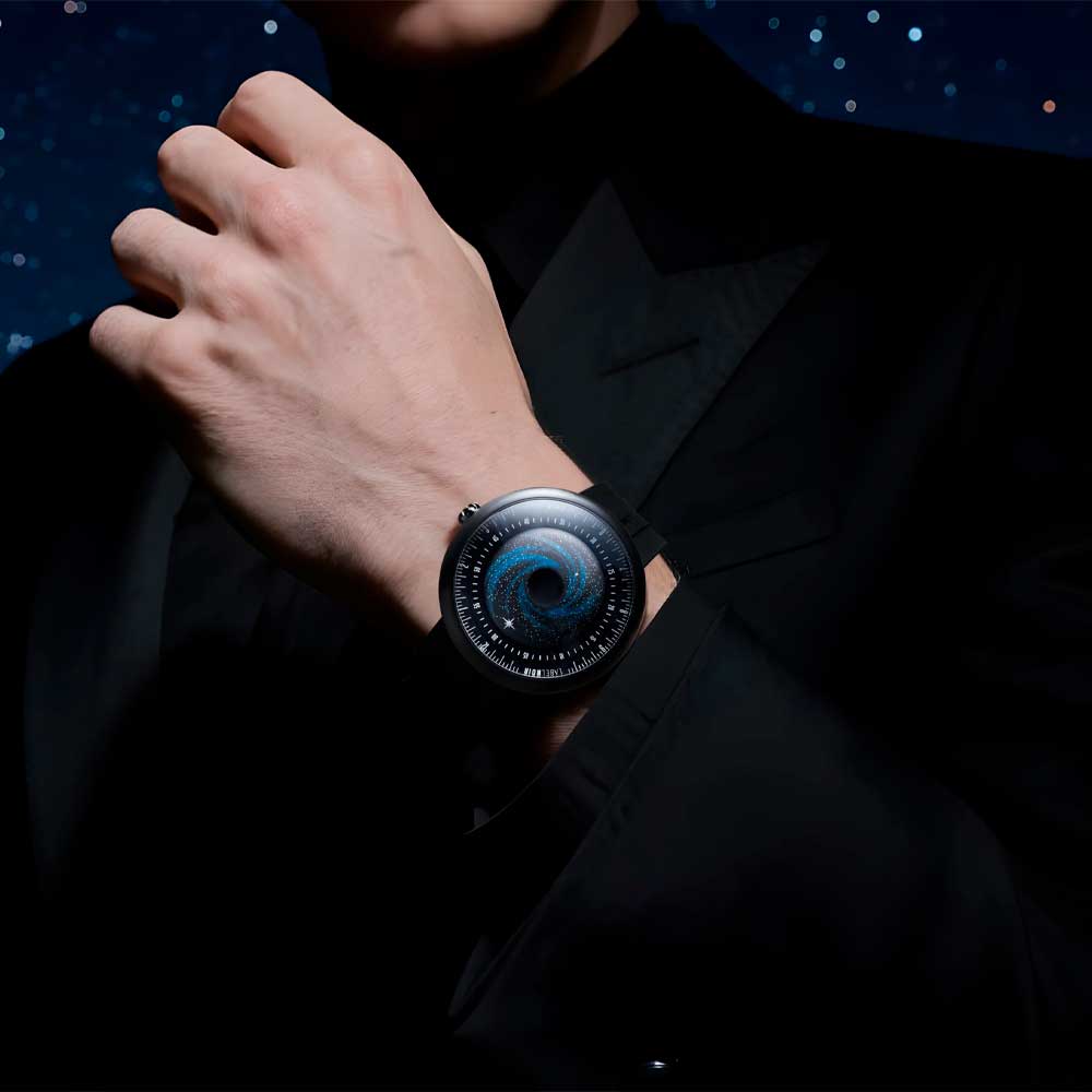 Reloj Ciga Design x Label Noir U035-BB01-W6B Black Star Automático Titanio 46mm