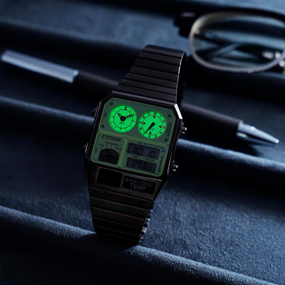 Reloj Citizen ANA-DIGI TEMP JG2147-85X 80's Re-issue - Dando la