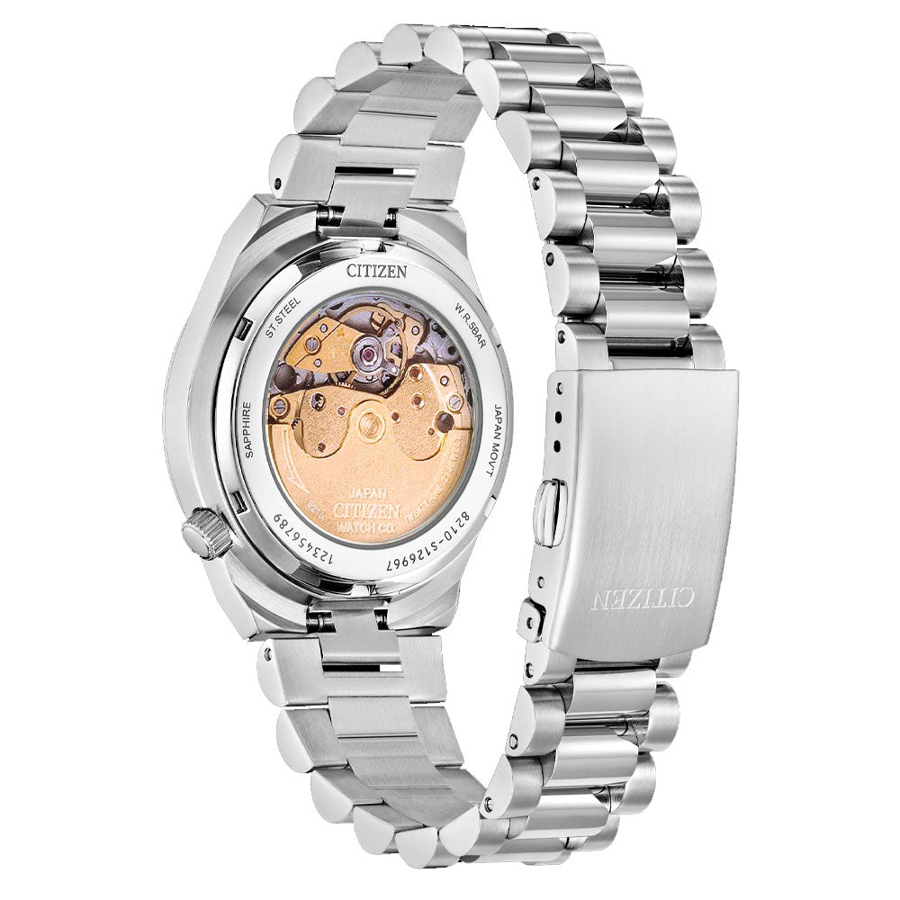 Reloj Citizen Automatic NJ0200-50W Tsuyosa Sapphire Morado 37mm