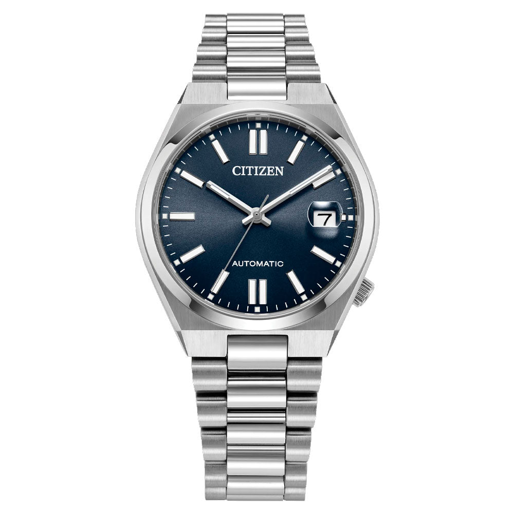 Reloj Citizen Automatic  NJ0200-50M Tsuyosa Sapphire Azul 37mm