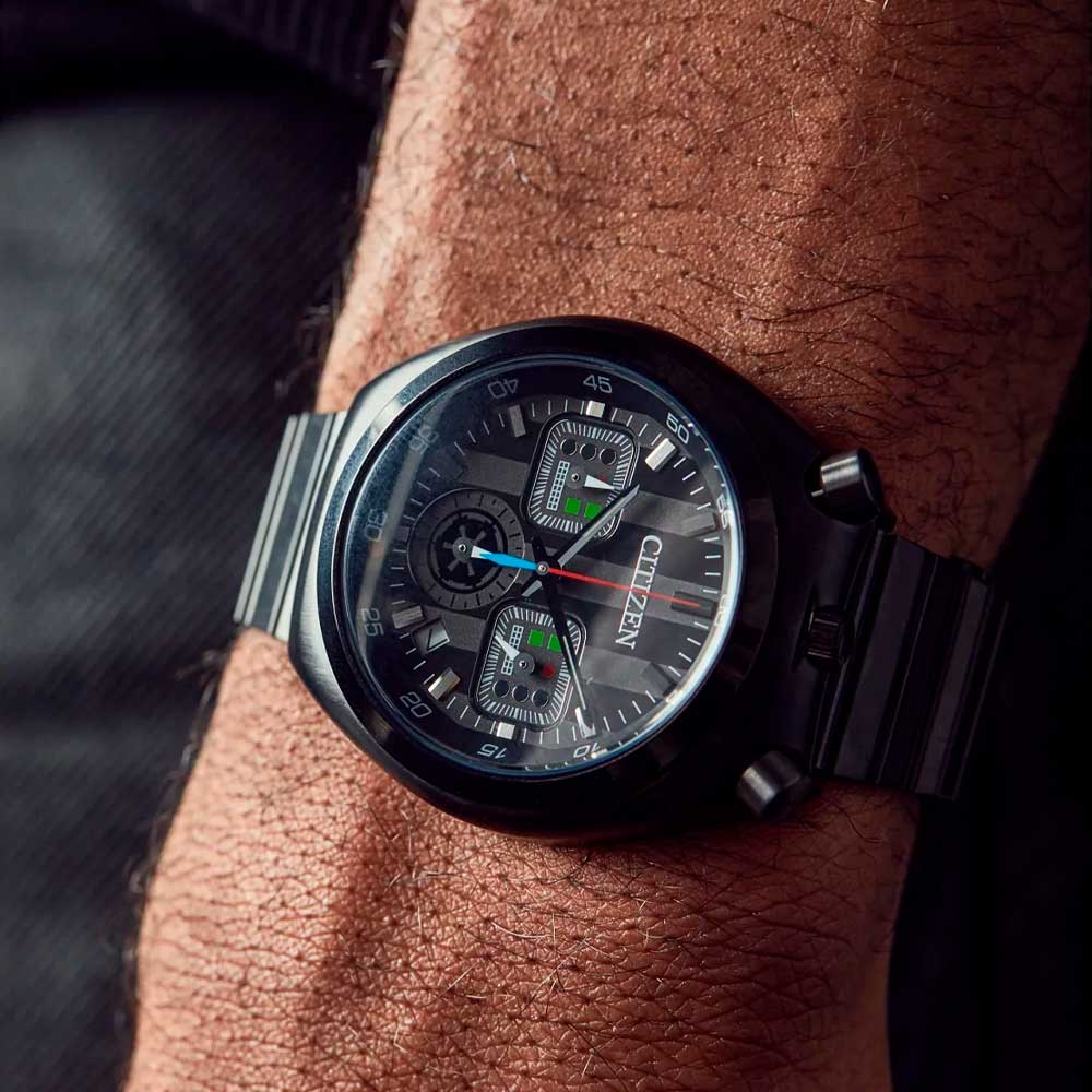 Reloj Citizen Bullhead AN3669-52E Tsuno Chronograph 38mm Darth Vader Star Wars