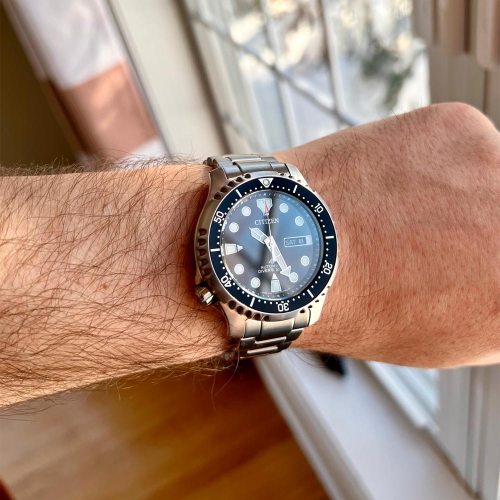 Reloj Citizen Promaster NY0140-80E Buceo 42 mm- Dando la Hora