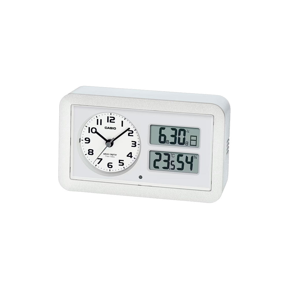 Reloj Despertador Casio TTM-170NJ-7JF Análogo Digital Temp. JDM