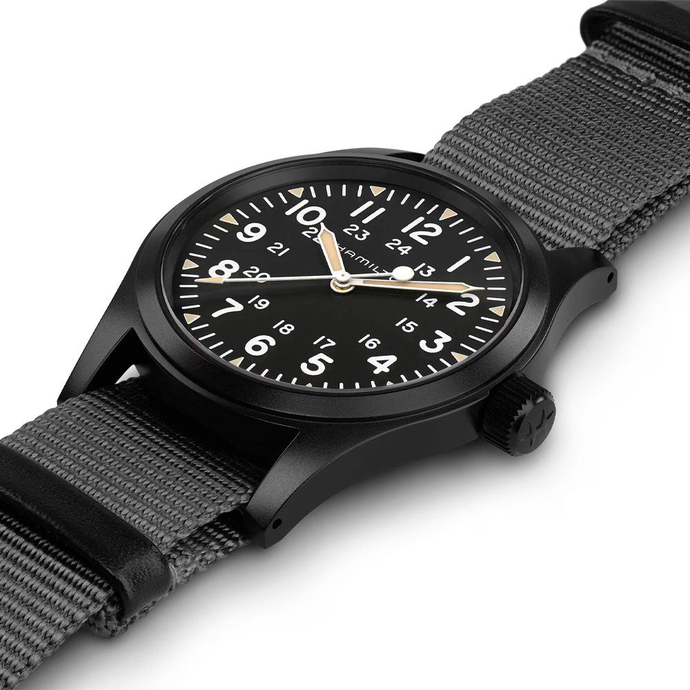 Reloj Hamilton H69409930 Khaki Field A Cuerda 38mm Nato