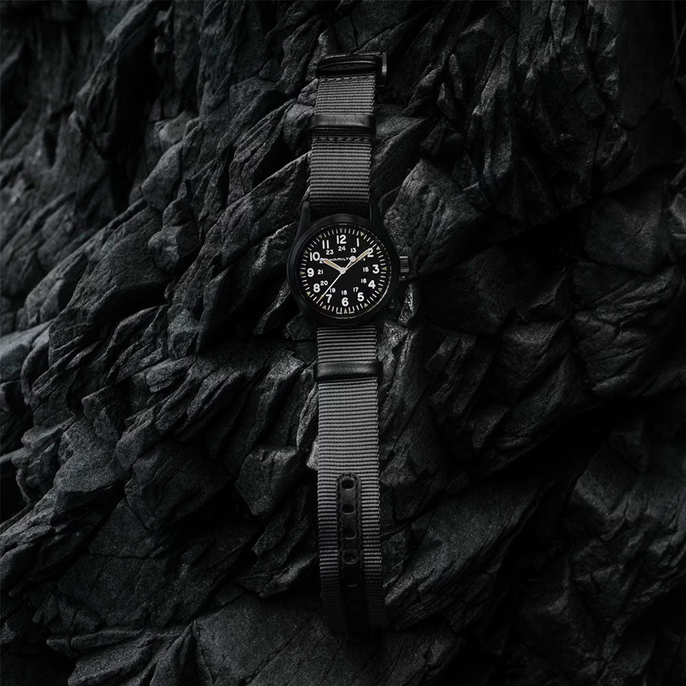 Reloj Hamilton H69409930 Khaki Field A Cuerda 38mm Nato