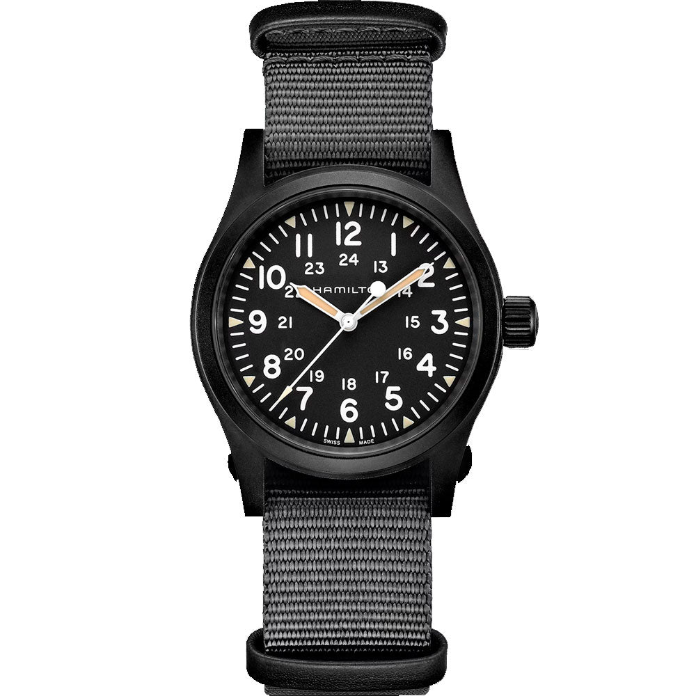 Reloj Hamilton H69409930 Khaki Field A Cuerda 38mm Nato