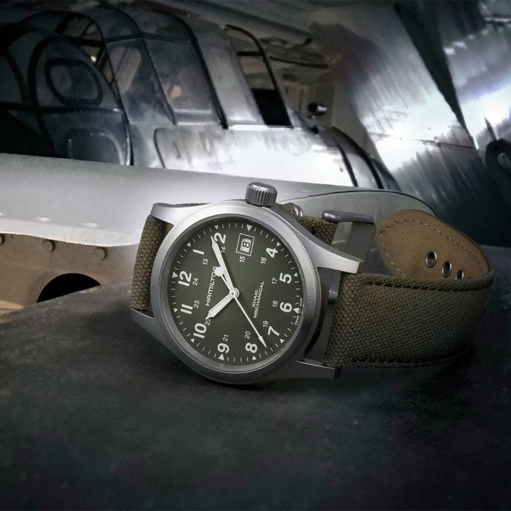 Reloj Hamilton H69439363 Khaki Field A Cuerda 38mm