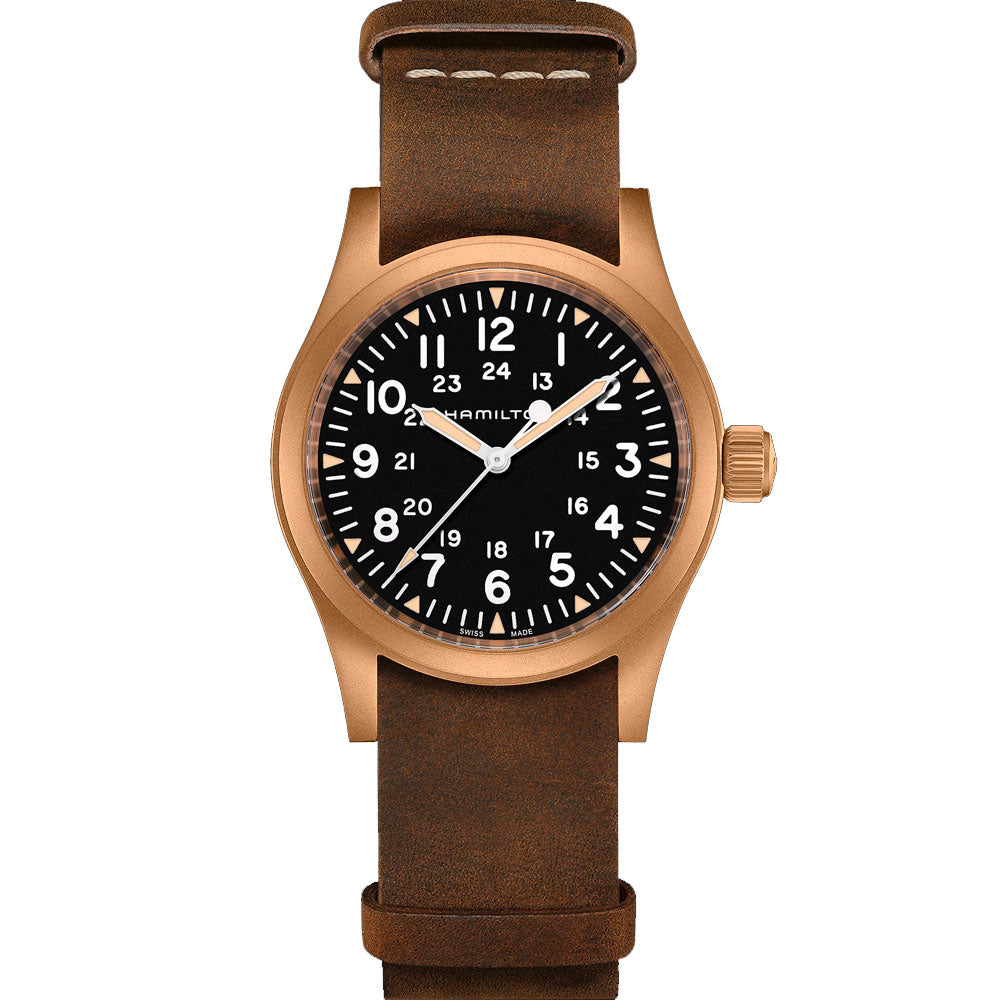 Reloj Hamilton H69439901 Bronze Khaki Field A Cuerda 38mm