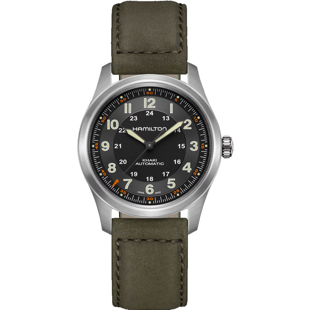 Reloj Hamilton H69439901 Titanium Khaki Field A Cuerda 38mm