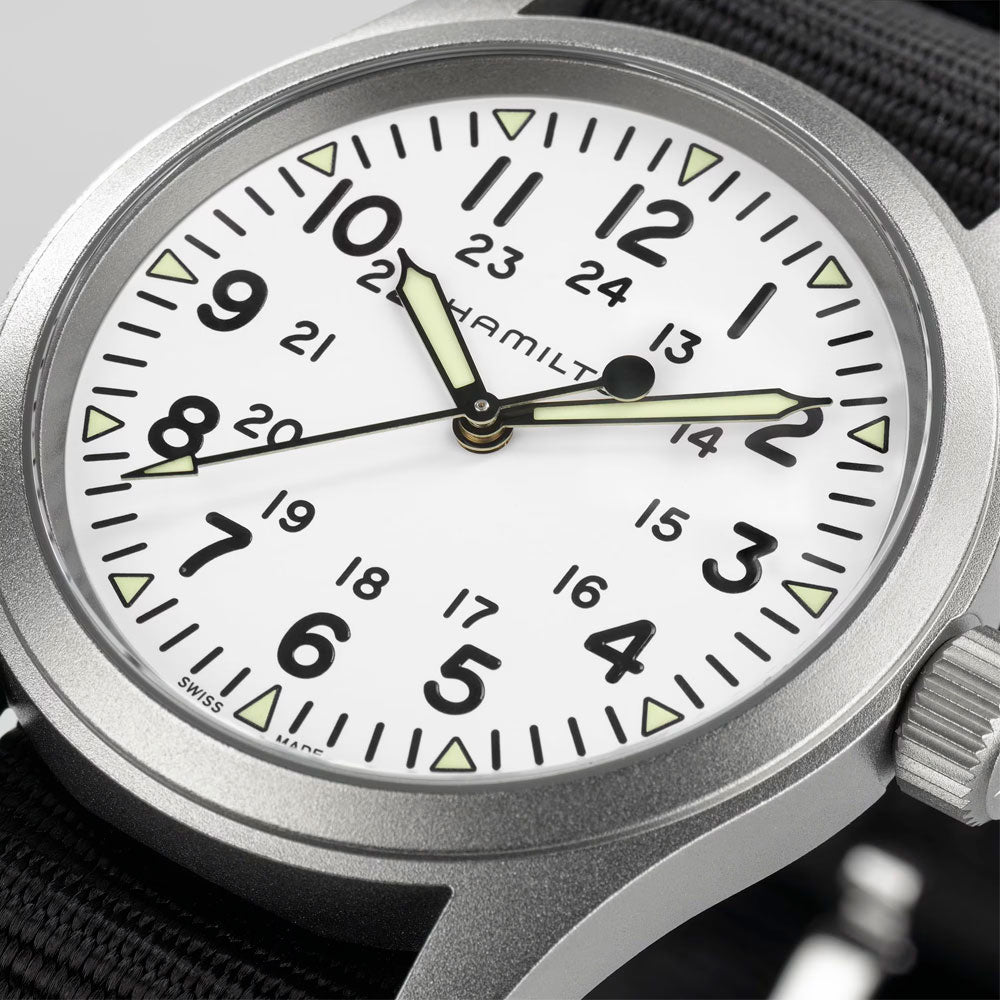 Reloj Hamilton H69439910 Khaki Field A Cuerda 38mm Nato