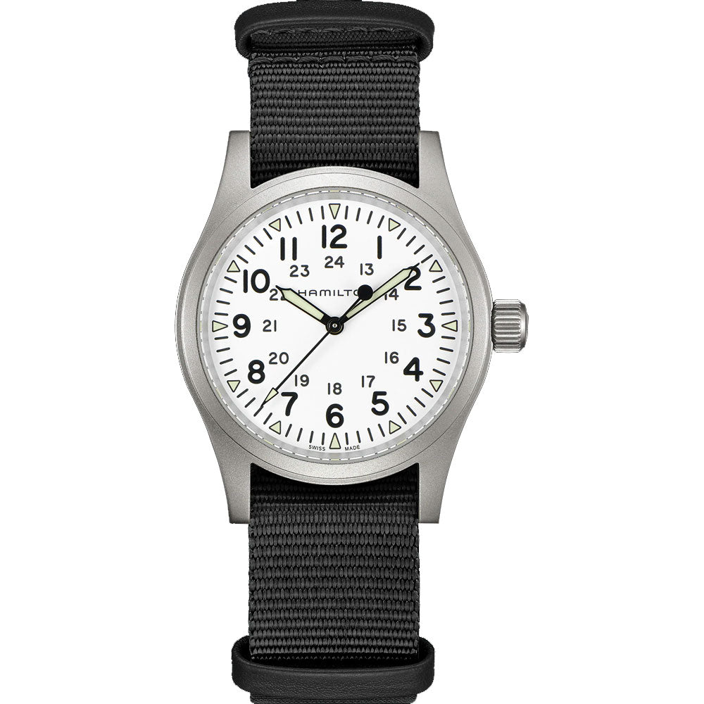Reloj Hamilton H69439910 Khaki Field A Cuerda 38mm Nato