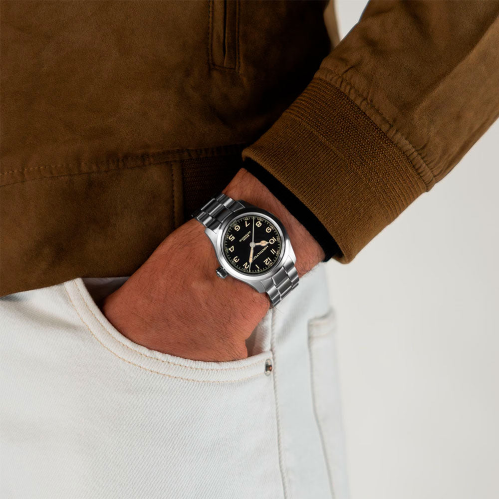 Reloj Hamilton H70405130 Khaki Field Murph Auto Interestelar 38mm