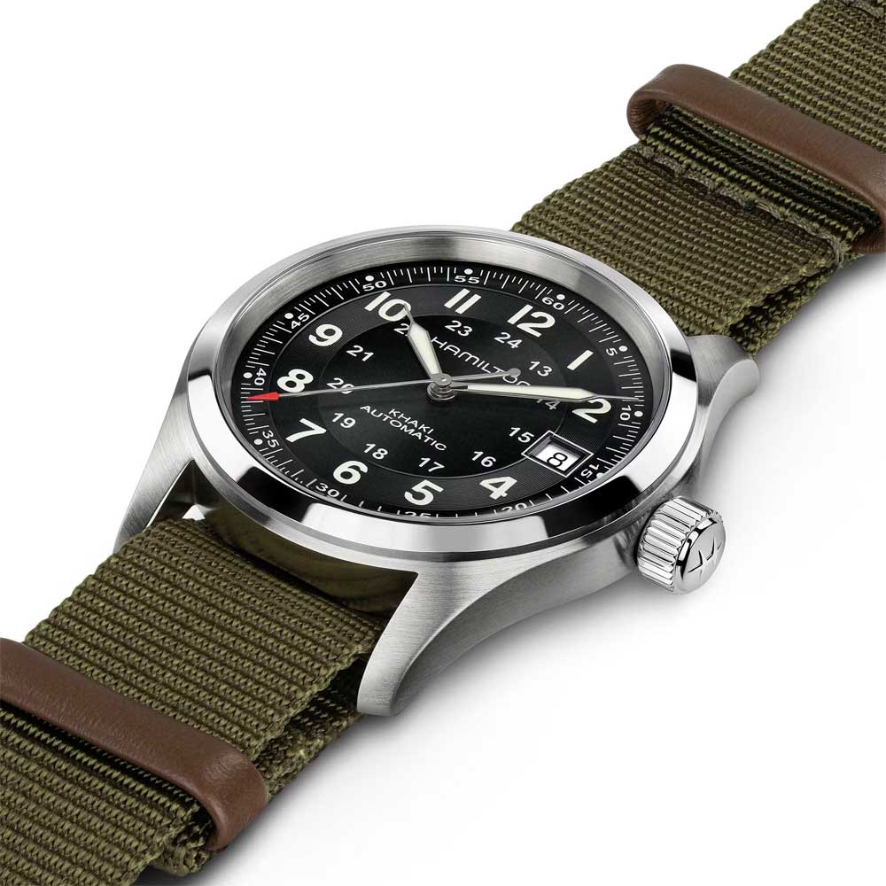 Reloj Hamilton H70475930 Khaki Field Call of Duty Automático 38mm