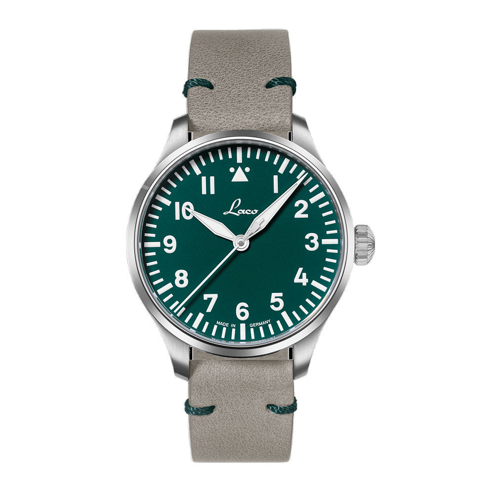Reloj Laco 862189 Augsburg Grün 39mm Automático