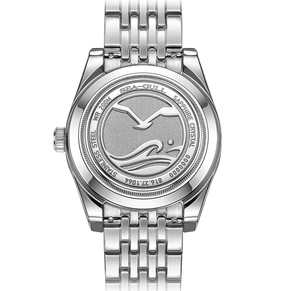 Reloj Sea-Gull Antártica 1984 816.27.1064 Automático Divers Negro 40mm