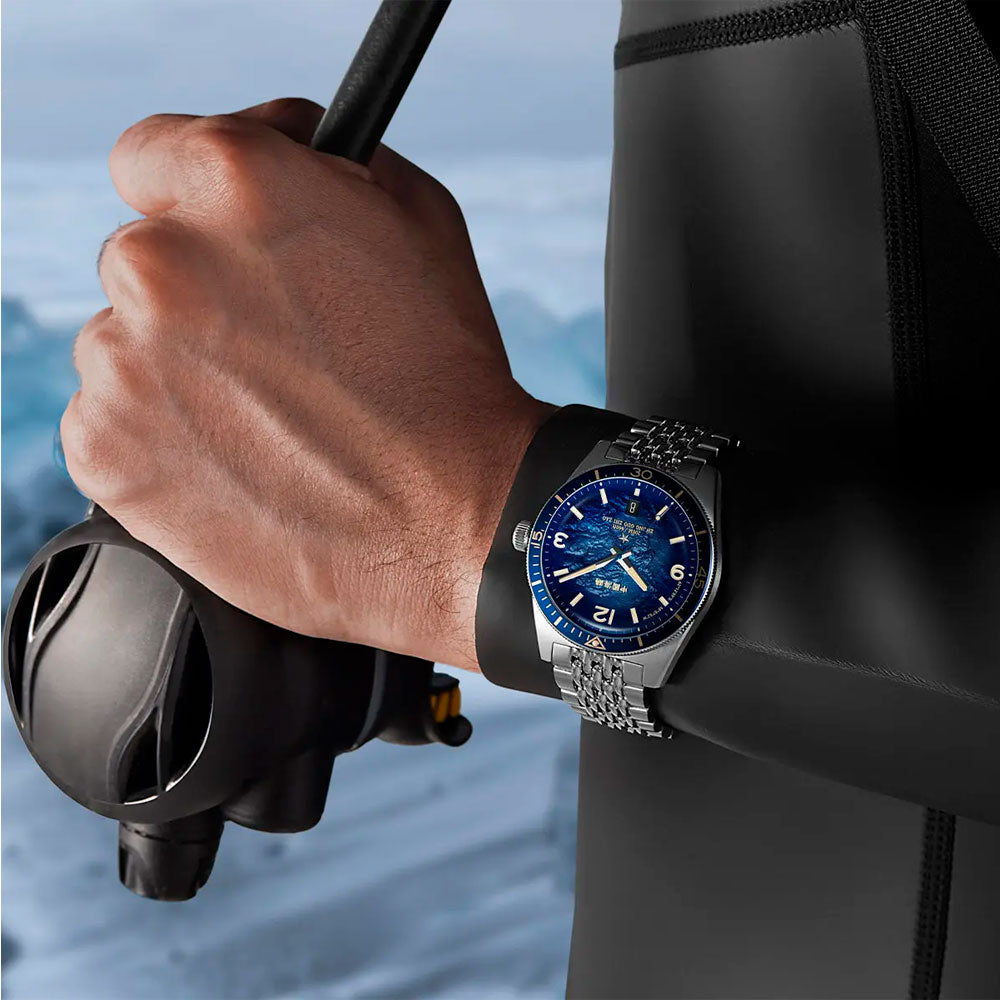 Reloj Sea-Gull Antártica 1984 816.37.1064A Automático Divers Azul 40mm