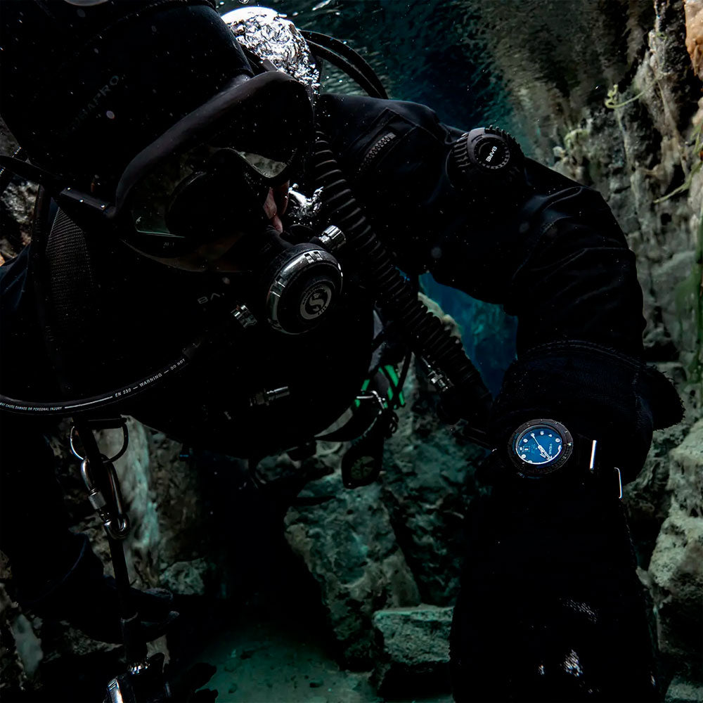 Reloj Sea-Gull Deep Sea 816.37.1217H Automático Divers 1000mt Negro 45mm