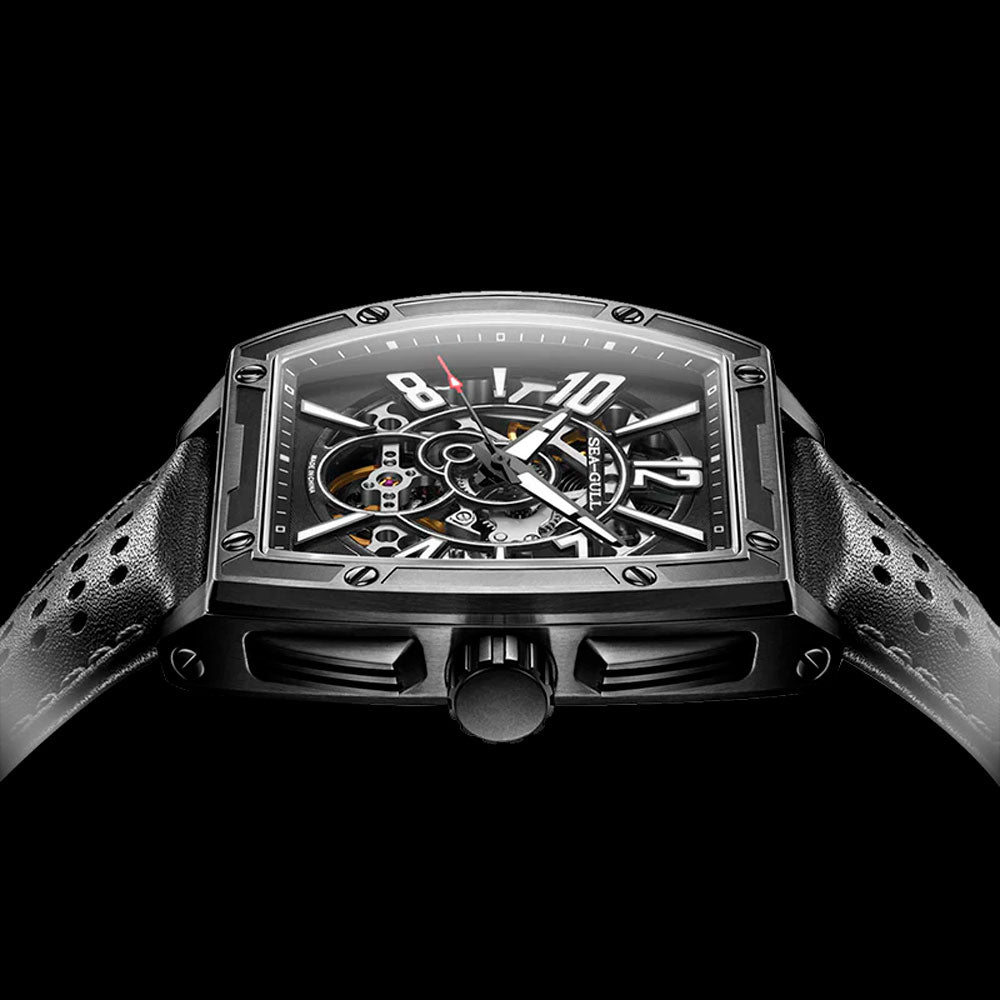Reloj Sea-Gull Street Overlord Tonneau 849.27.6138HK Automático Skeleton 42mm