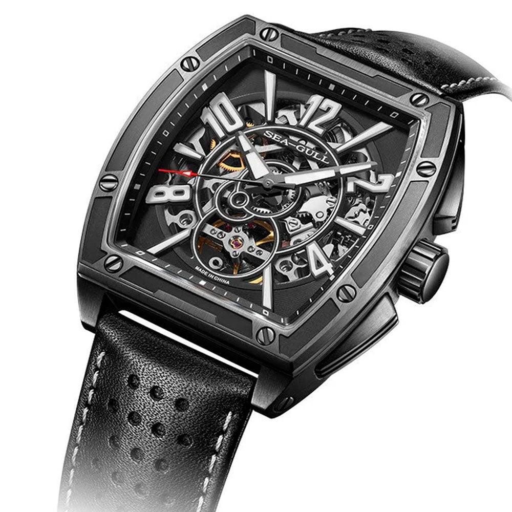 Reloj Sea-Gull Street Overlord Tonneau 849.27.6138HK Automático Skeleton 42mm