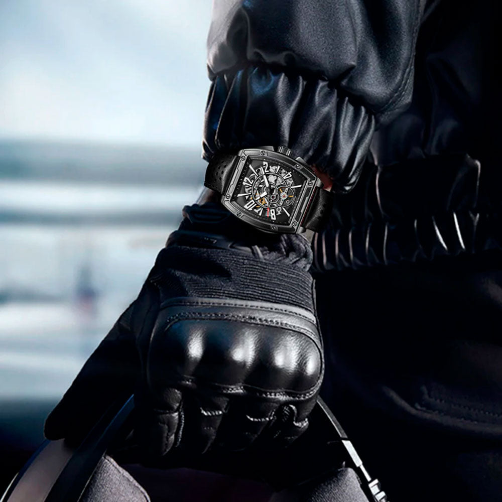 Reloj Sea-Gull Street Overlord Tonneau 849.27.6138HK Automático Skeleton 42mm