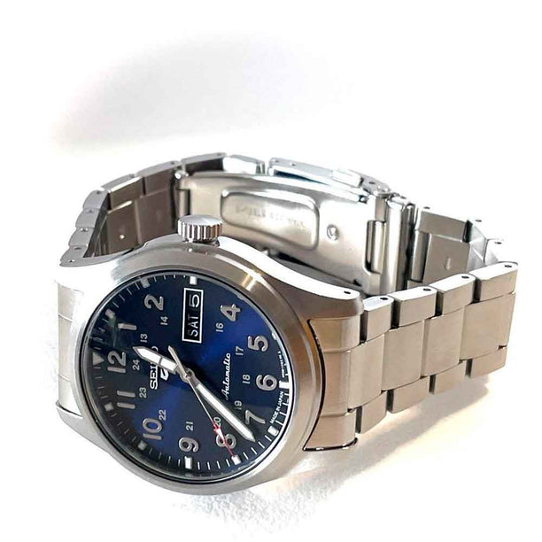 Reloj Seiko 5 SBSA113 Metálico Made in Japan JDM 39,4mm