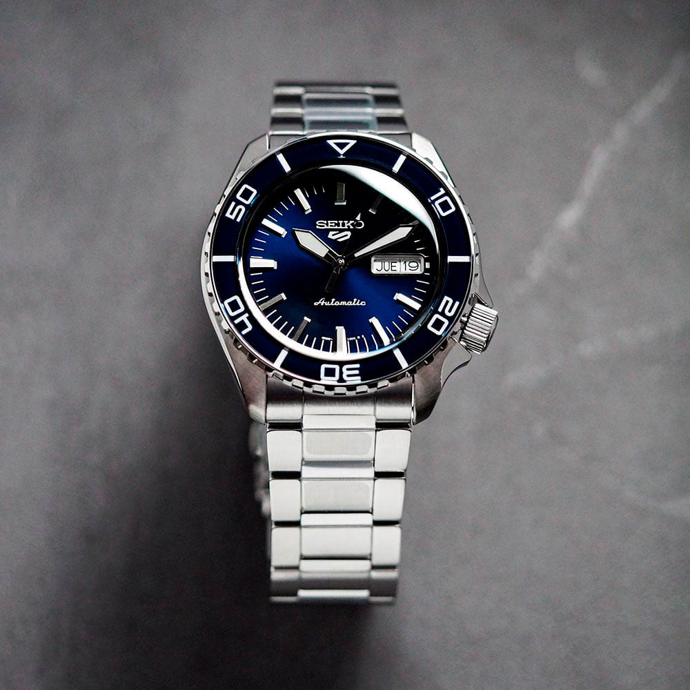 Reloj Seiko Análogo Automático SRPK97K1 Azul 42,5mm