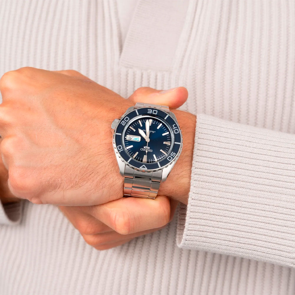 Reloj Seiko Análogo Automático SRPK97K1 Azul 42,5mm