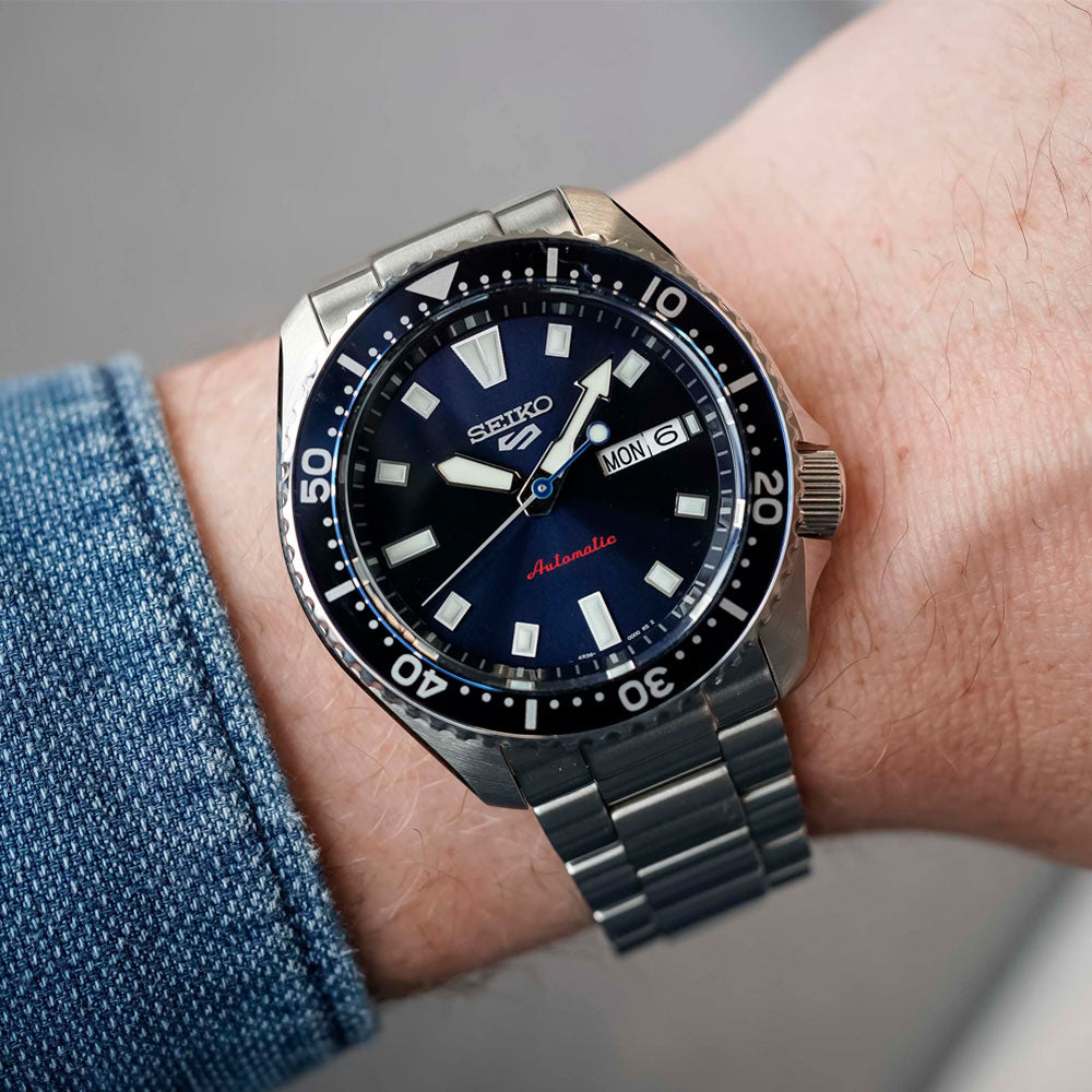 Reloj Seiko Análogo Automático SRPL83 Azul 42,5mm Made in Japan