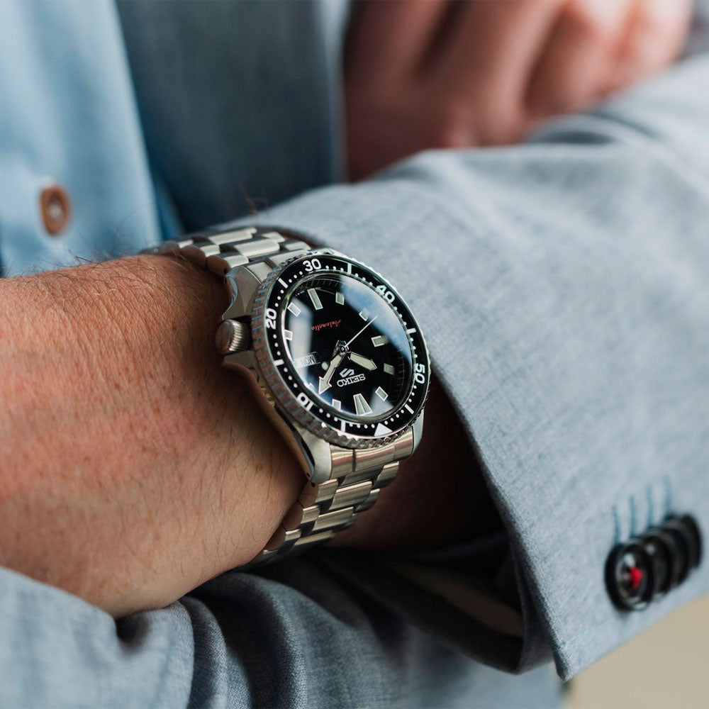 Reloj Seiko Análogo Automático SRPL85 Negro 42,5mm Made in Japan