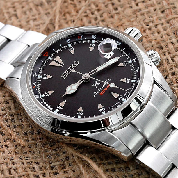 Reloj Seiko Black Alpinist Automático SBDC087 Made in JapanJDM