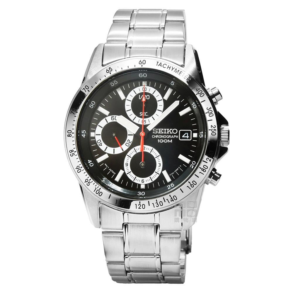 Reloj Seiko Chronograph SND371P1 Quartz Acero JDM 39 mm - Dando la Hora -  Dando La Hora