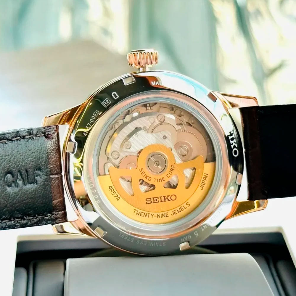 Reloj Seiko Presage Cocktail SARY132 Automático Power Reserve JDM