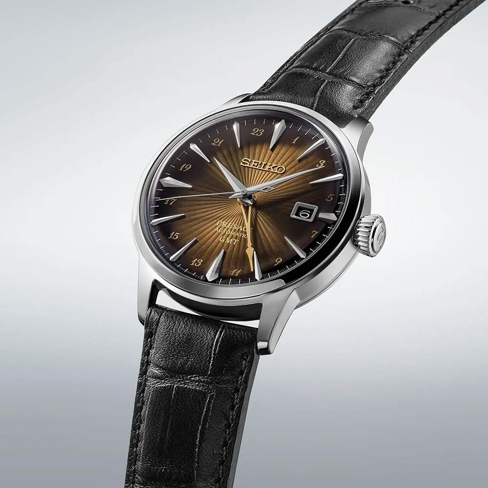 Reloj Seiko Presage Cocktail SARY243 Automático GMT JDM – Dando La
