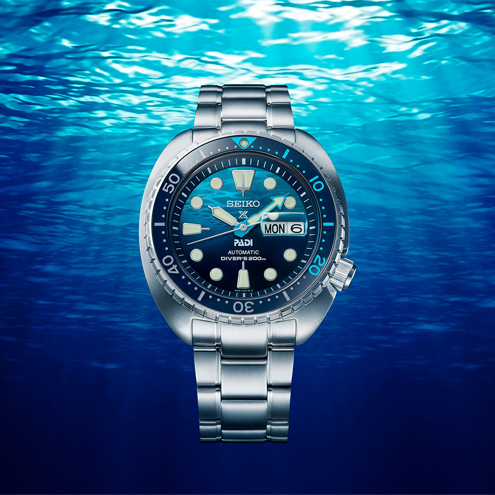 Reloj Seiko Prospex Automático SRPK01 King Turtle PADI 45 mm Made in Japan