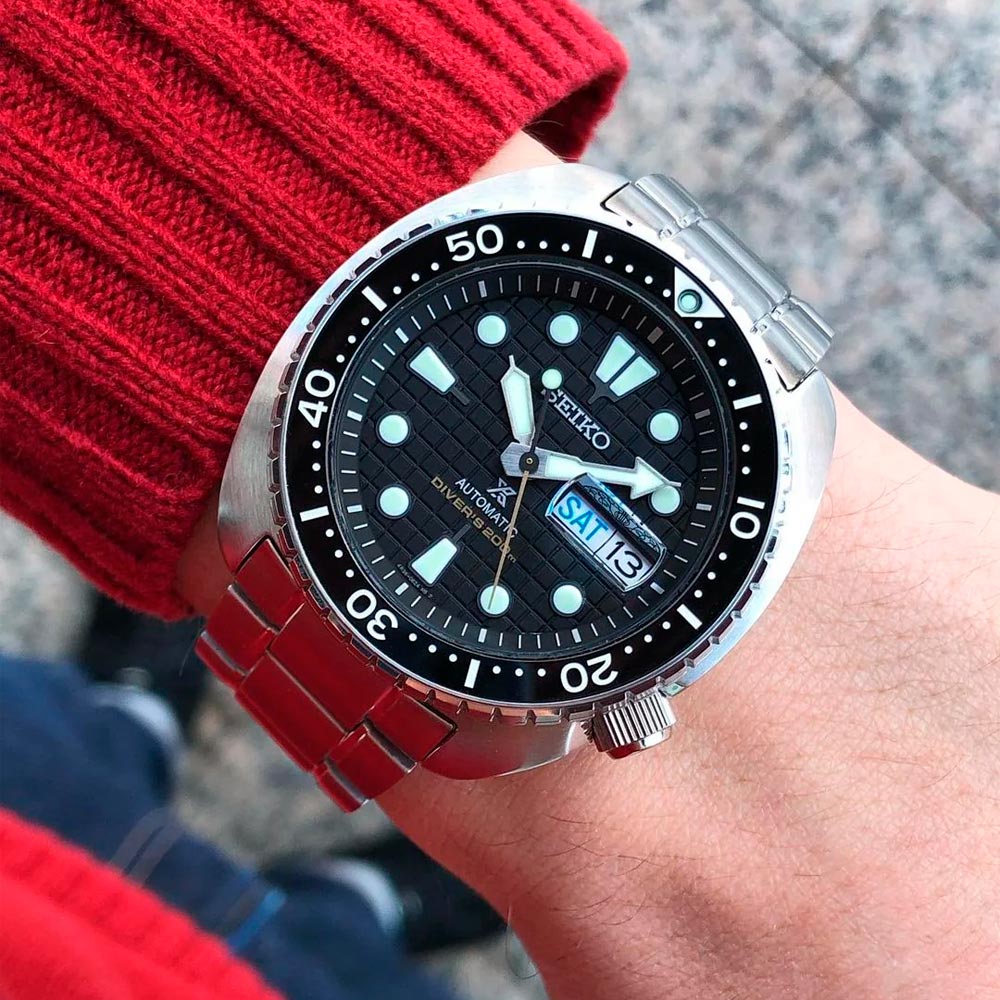 Reloj Seiko Prospex SRPE03K1 Diver's 45mm - Dando la Hora