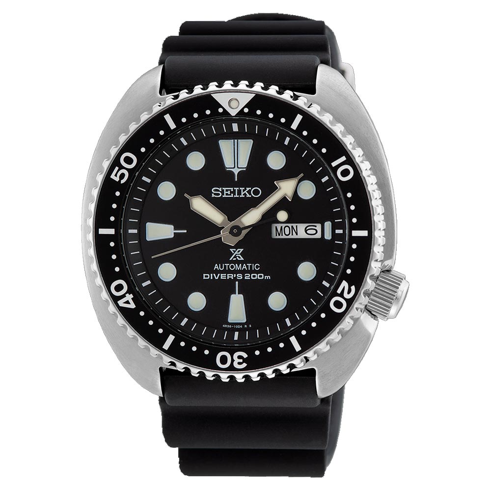 Reloj Seiko Prospex SRPE93K1 Turtle Calibre 4R36 45mm - Dando la Hora