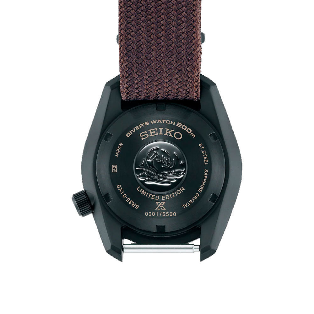 Reloj Seiko ProspexSPB255J1 The Black Series Diver's Made in Japan 42mm
