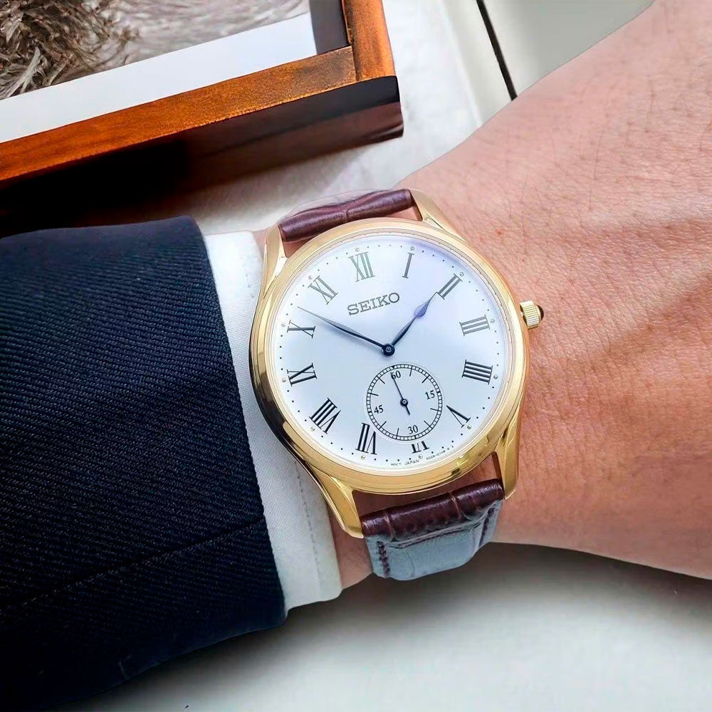 Reloj Seiko Quartz SRK050 Essentials Made in Japan 39mm