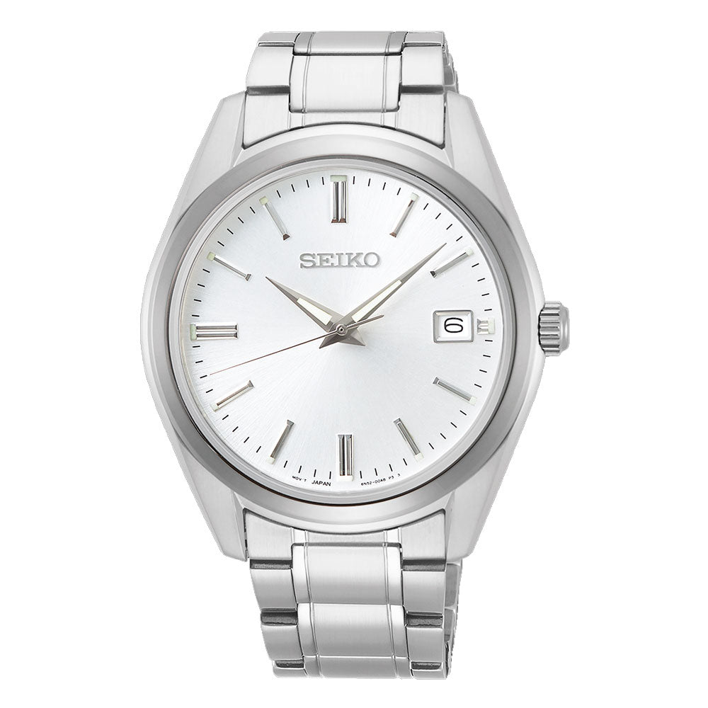 Reloj Seiko Quartz SUR307 Essentials Metálico 40mm