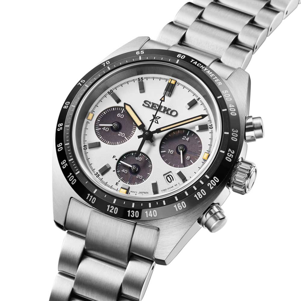 Reloj Seiko SBDL125 Speedtimer Panda Solar 42,2mm JDM