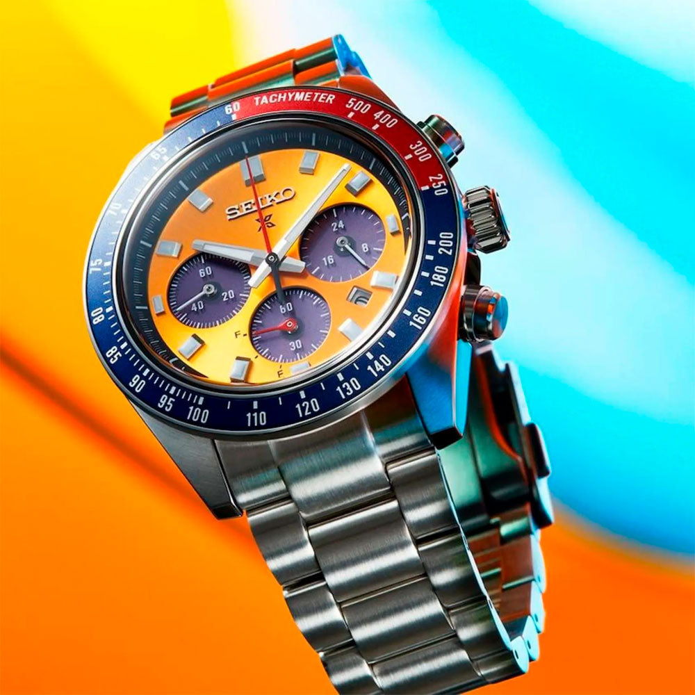 Reloj Seiko SSC947 Speedtimer Pogue Solar 41.4mm – Dando La Hora
