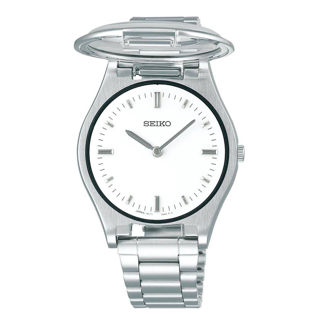 Reloj Seiko Táctil SQBR019 Quartz Para Ciegos 36mm Made in Japan JDM