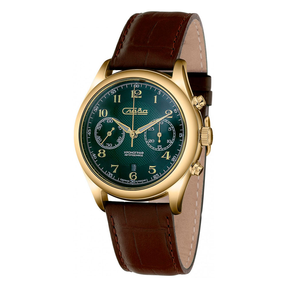 Reloj Slava 1889254/300-4617 Cronógrafo Automático Made in Russia 42mm