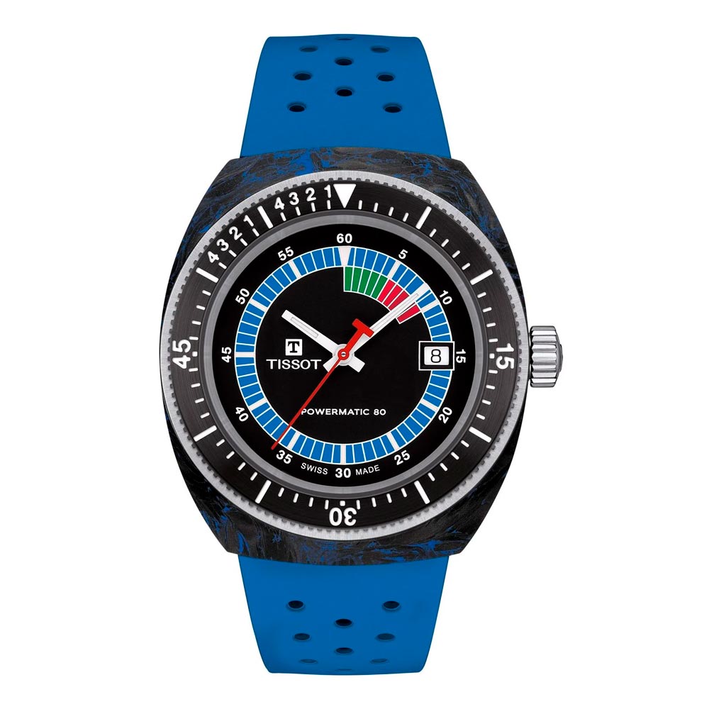Reloj Tissot Sideral T145.407.97.057.01 Powermatic 80 41mm Azul