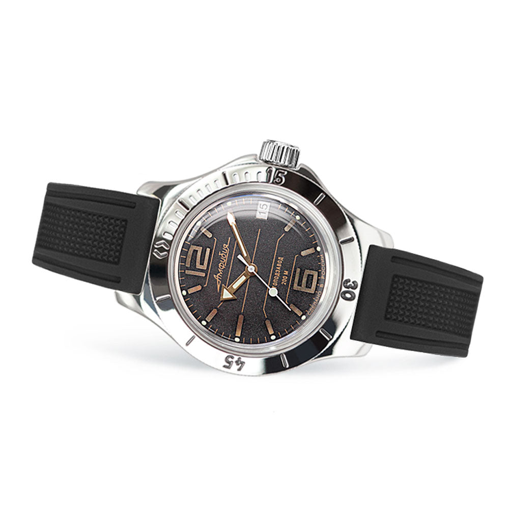 Reloj Vostok Amphibia 120697 Automático Buceo Made in Russia 41,7 mm [EXCLUSIVO]