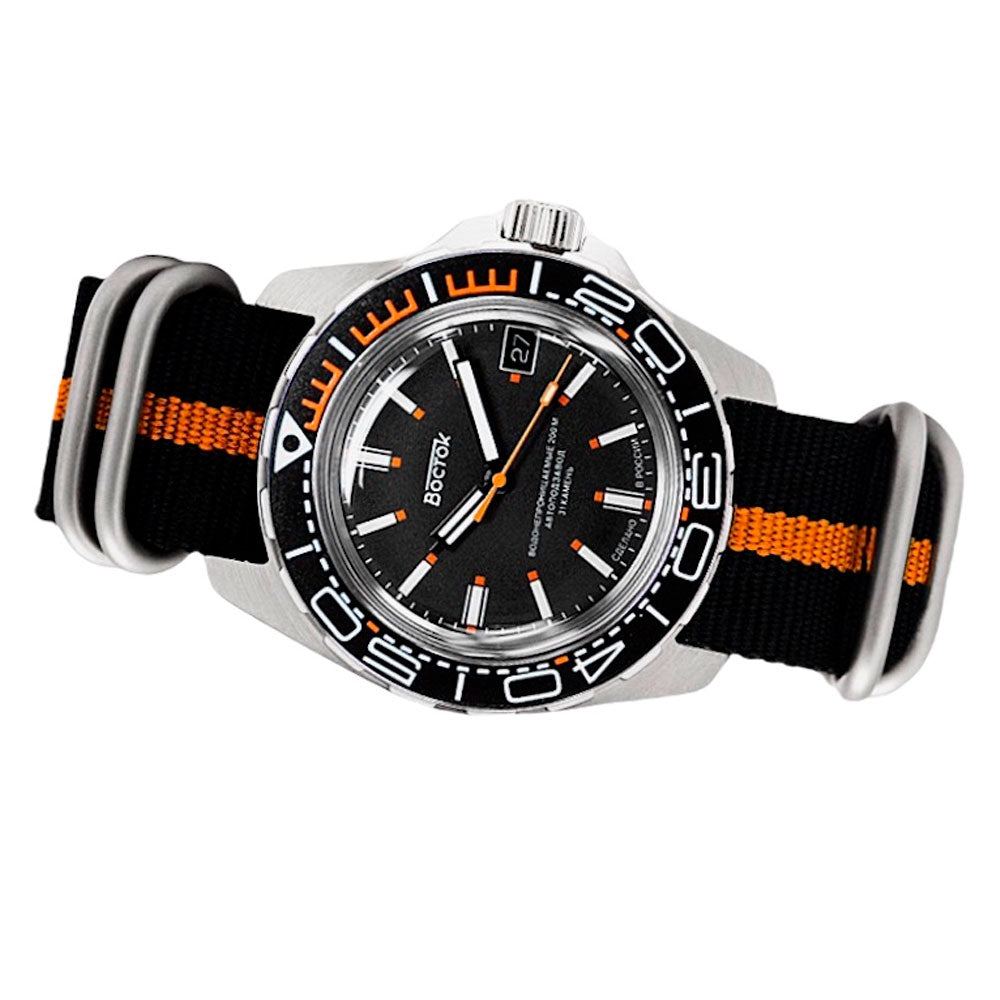 Reloj Vostok Amphibia 14055B Automático Buceo Made in Russia 44,4 mm [EXCLUSIVO]