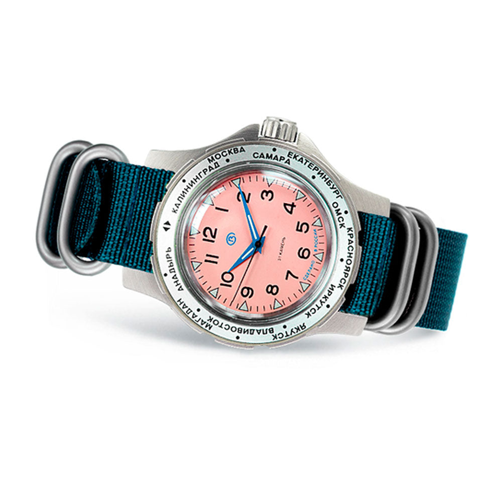 Reloj Vostok Amphibia 18081B Automático Buceo Made in Russia 44,4 mm [EXCLUSIVO]
