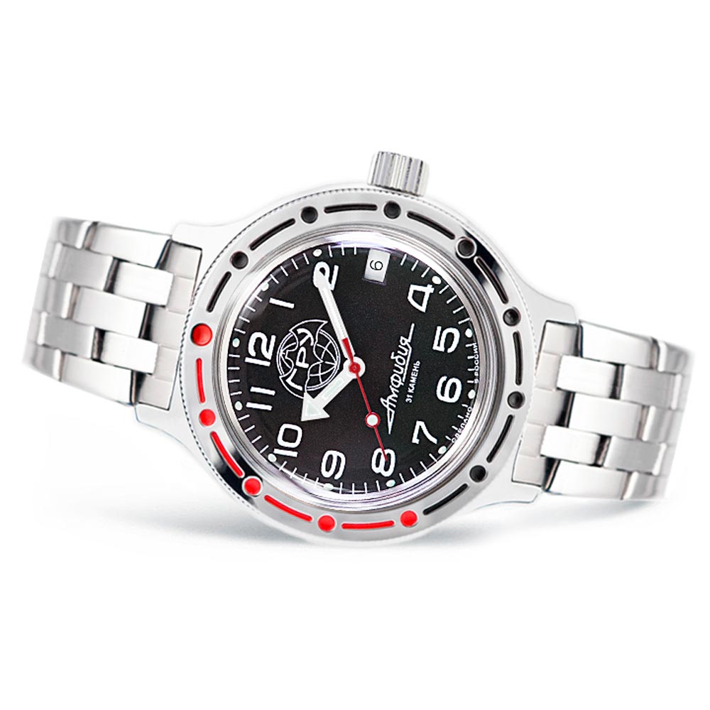 Vostok Amphibia Automatic Diver Watch 090662 - Watch Russian Vostok - Orologi Di Fabbricazione - Foto 13