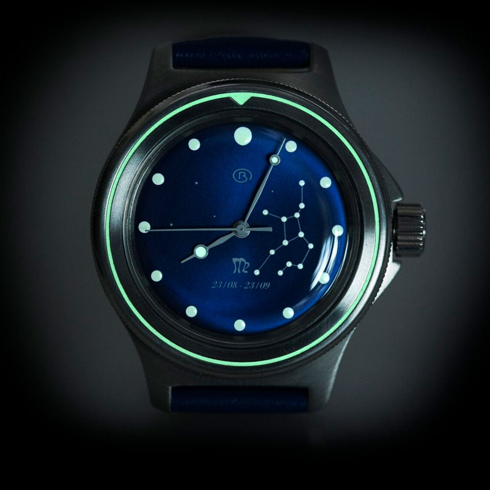 Reloj Vostok Amphibia 74055B Automático Virgo Made in Russia 41,7 mm