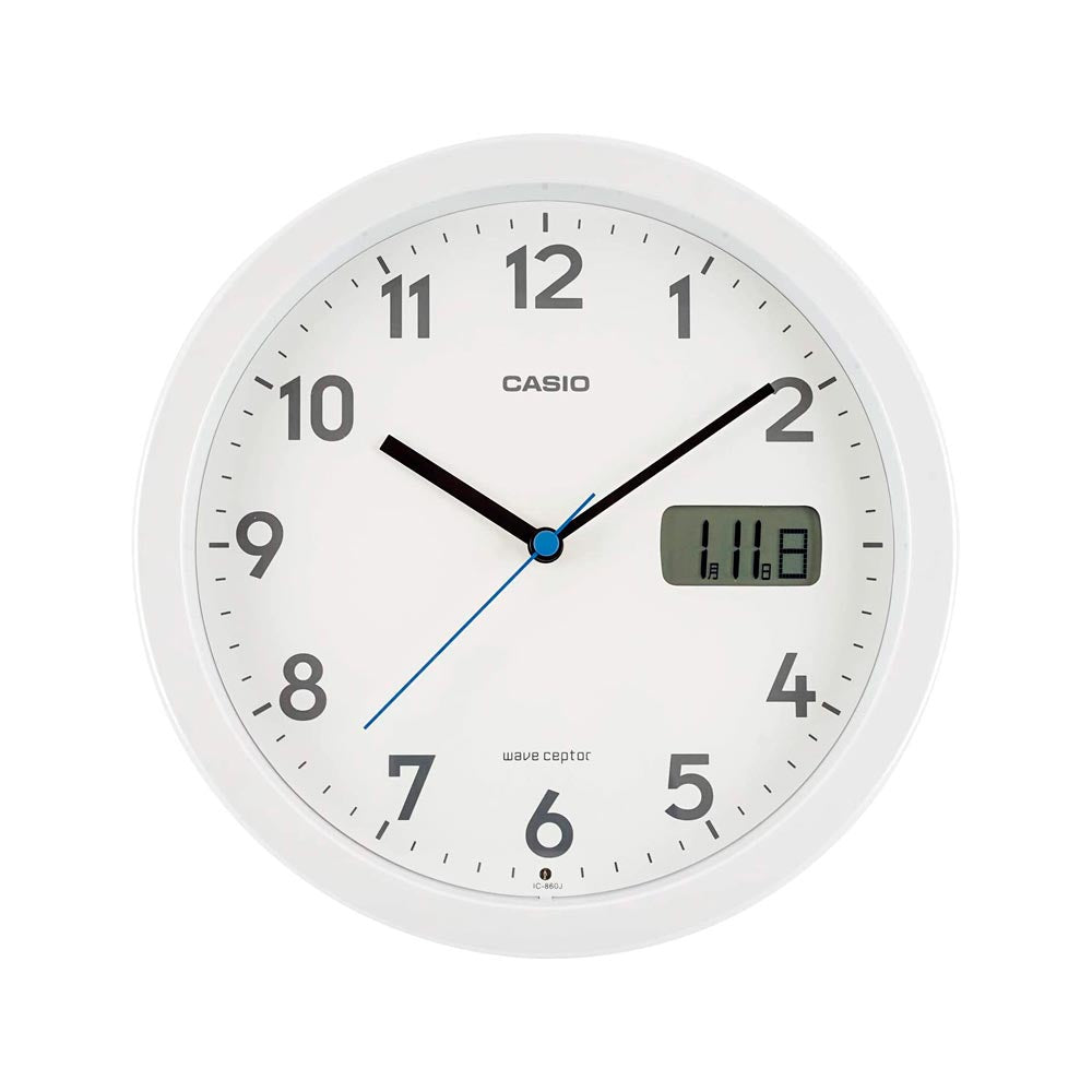 Reloj de Pared Casio IC-860J-7JF Calendario Kanji JDM